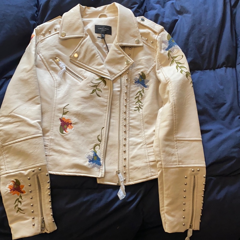 Brand New with tags- Romeo+Juliet Couture leather jacket